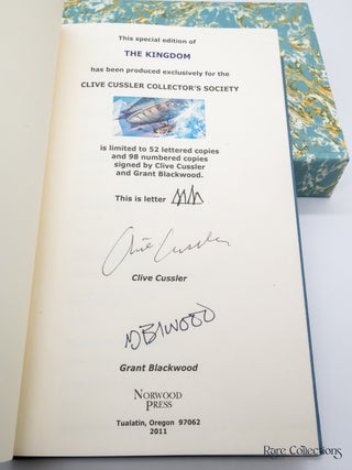 The Kingdom (#3 Fargo Adventure) - Double-Signed Lettered Ltd Edition