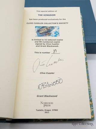 The Kingdom (#3 Fargo Adventure) - Double-Signed Numbered Ltd Edition