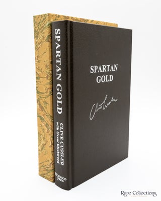 Item #6155 Spartan Gold (#1 Fargo Adventure) - Double-Signed UK 1st Edition. Clive Cussler, Grant...