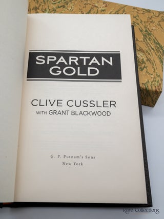 Spartan Gold (#1 Fargo Adventure) - Double-Signed UK 1st Edition
