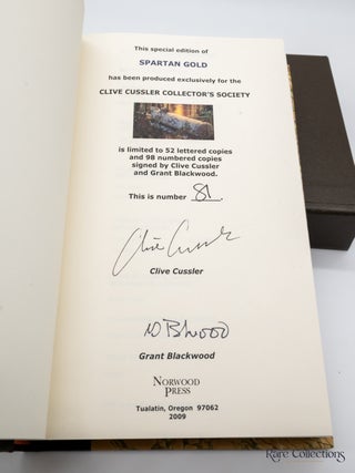 Spartan Gold (#1 Fargo Adventure) - Double-Signed Numbered Ltd Edition