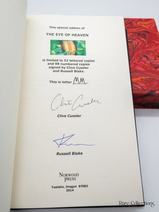 The Eye of Heaven (#6 Fargo Adventure) - Double-Signed Lettered Ltd Edition