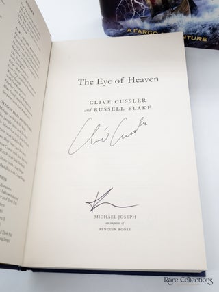 The Eye of Heaven (#6 Fargo Adventure) - Double-Signed UK 1st Edition