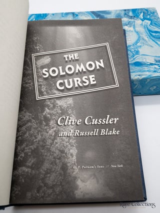The Solomon Curse (#7 Fargo Adventures) - Double-Signed Lettered Ltd Edition