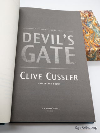 Devil's Gate (#9 Numa Files) - Double-Signed Lettered Ltd Edition