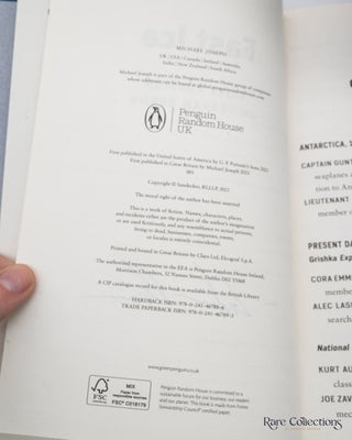 Fast Ice (#18 the Numa Files) - Signed UK First Edition Book