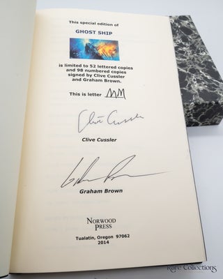 Ghost Ship (#12 Numa Files) - Double-Signed Lettered Ltd Edition