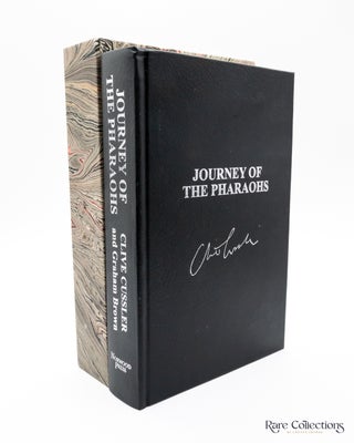 Item #6203 Journey of the Pharaohs (#17 Numa Files) - Double-Signed Lettered Ltd Edition. Clive...