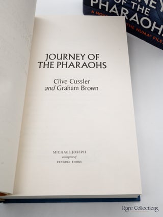Journey of the Pharaohs (#17 Numa Files) - Double-Signed UK 1st Edition