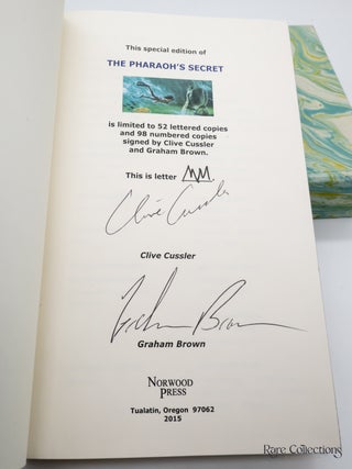 The Pharaoh's Secret - Double-Signed Lettered Ltd Edition