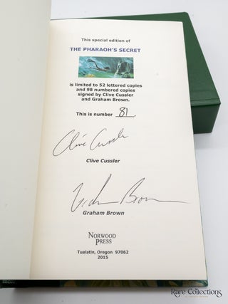 The Pharaoh's Secret (#13 Numa Files) - Double-Signed Numbered Ltd Edition
