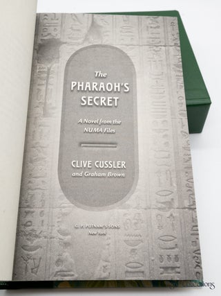 The Pharaoh's Secret (#13 Numa Files) - Double-Signed Numbered Ltd Edition