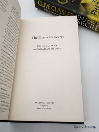 The Pharaoh's Secret (#13 Numa Files) - Double-Signed UK 1st Edition
