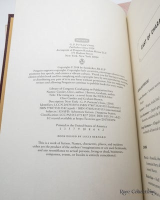 The Rising Sea (#15 Numa Files) - Double-Signed Lettered Ltd Edition