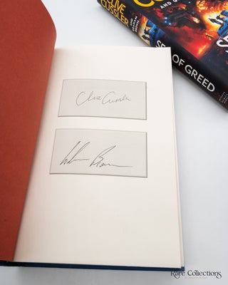 Sea of Greed (#16 Numa Files) - Double-Signed UK 1st Edition