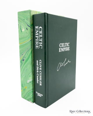 Item #6305 Celtic Empire (#25 Dirk Pitt) - Double-Signed Lettered Ltd Edition. Clive Cussler,...