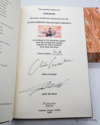Corsair (#6 Oregon Files) - Double-Signed Lettered Ltd Edition