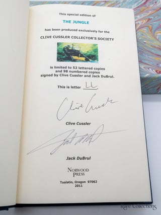 The Jungle (#8 the Oregon Files) - Double-Signed Lettered Ltd Edition