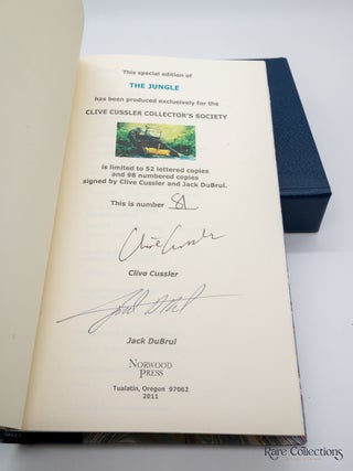 The Jungle (#8 the Oregon Files) - Double-Signed Numbered Ltd Edition