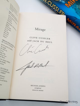 Mirage (#9 the Oregon Files) - Double-Signed UK 1st Edition
