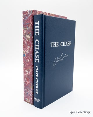 Item #6581 The Chase (#1 Isaac Bell) - Signed & Lettered. Clive Cussler