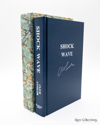 Item #6611 Shock Wave (#13 Dirk Pitt) - Signed & Lettered. Clive Cussler
