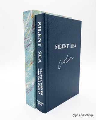 Item #6617 The Silent Sea (#7 the Oregon Files) - Signed & Lettered. Clive Cussler, Jack Du Brul