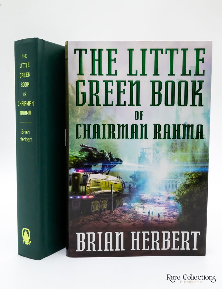 Item #6740 The Little Green Book of Chairman Rahma. Brian Herbert.