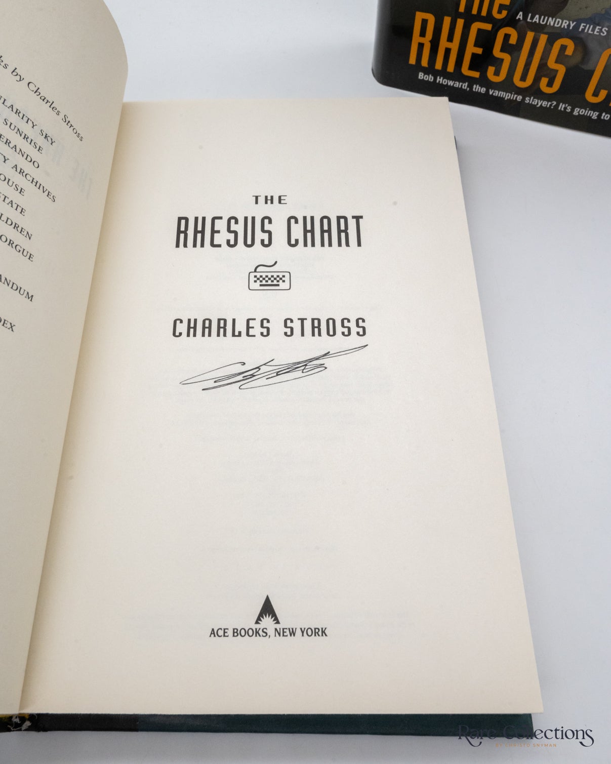 The Rhesus Chart #5 Laundry Files | Charles Stross