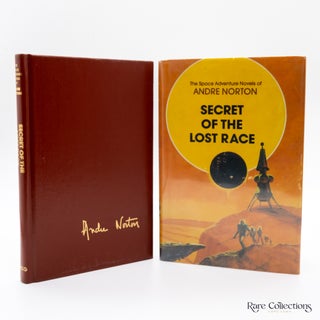 Item #8042 Secret of the Lost Race (Signed Copy). Andre Norton