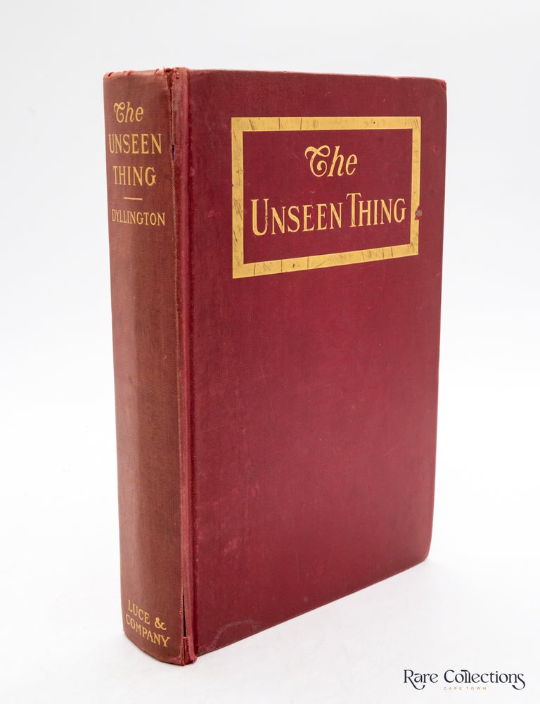 Item #8363 The Unseen Thing. Anthony Dyllington.