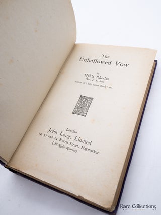 The Unhallowed Vow