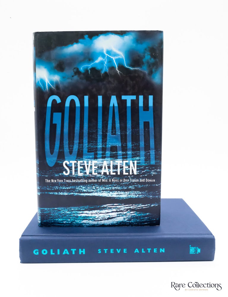 Item #8600 Goliath. Steve Alten.