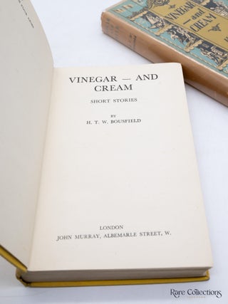 Vinegar and Cream (Inscribed by Author)