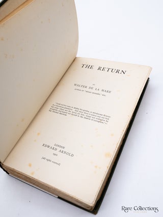 The Return (Signed Copy)