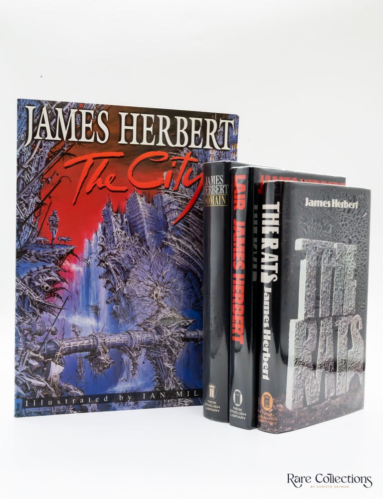 Item #8843 The Rats, Lair, Domain (The Rats Trilogy) - the City (Graphic Novel). James Herbert.