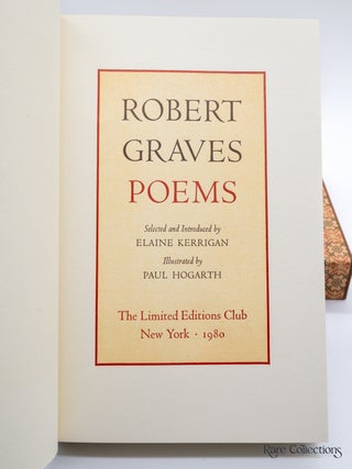 Poems by Robert Graves (With Original Shipping Box)