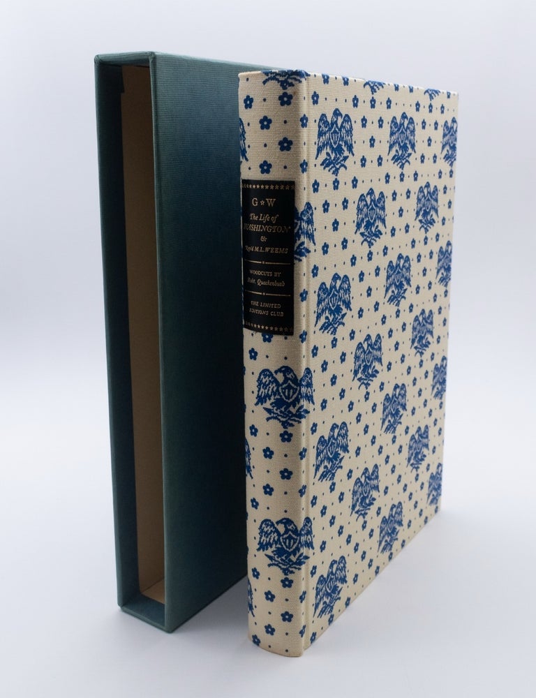 Item #935 The Life of Washington (Signed by Illustrator Robert Quackenbush). Mason L. Weems.