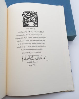 The Life of Washington (Signed by Illustrator Robert Quackenbush)
