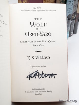 The Wolf of Oren-Yaro, the Ikessar Falcon, the Dragon of Jin-Sayene (Matching Number Limited Edition Set)