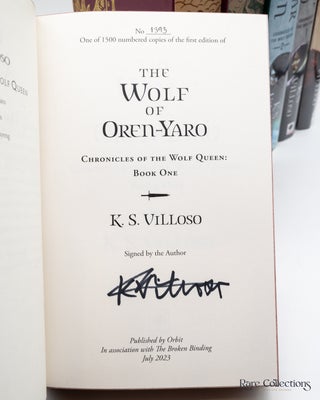 The Wolf of Oren-Yaro, the Ikessar Falcon, the Dragon of Jin-Sayene (Matching Number Limited Edition Set)