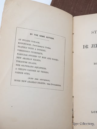 Strange Case of Dr Jekyll and Mr Hyde