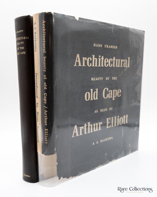 Item #9889 Architectural Beauty of the Old Cape As Seen by Arthur Elliott - Deluxe Edition. Hans...