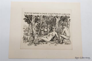 Item #B98 Ex-Libris - from the Daphnis & Chloe Collection of JL Wilson. Mark F. Severin